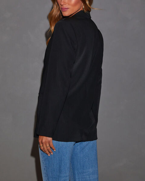 BLACK JACKET M - BLACK
