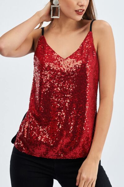 RED BLOUSE XL - RED