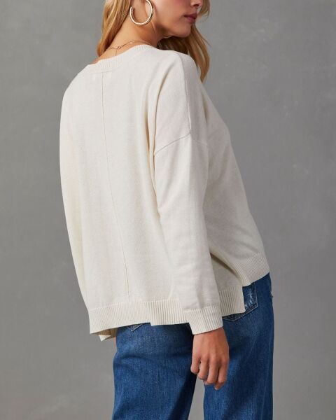 ECRU SWEATERS L - ECRU