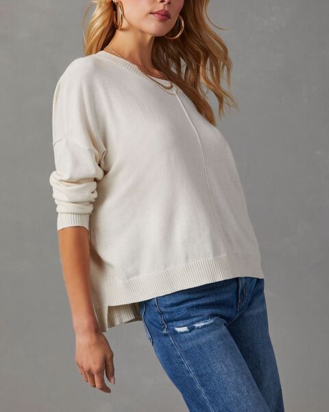 ECRU SWEATERS L - ECRU
