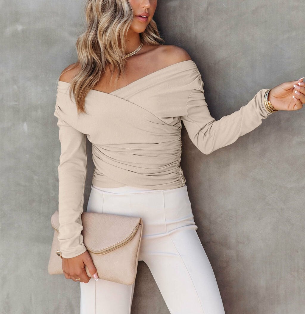 STONE BLOUSE S - STONE