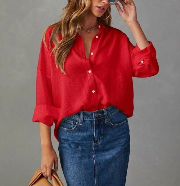 RED SHIRT M - RED