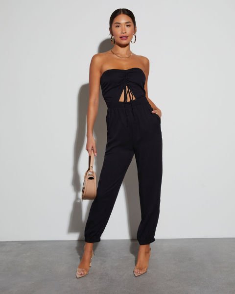 BLACK JUMPSUITE