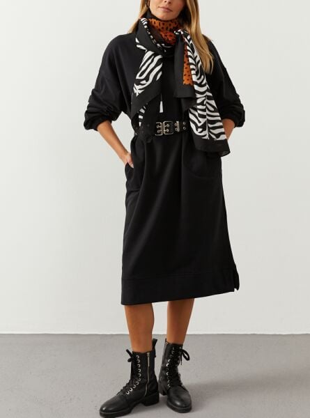 BLACK DRESS S - BLACK