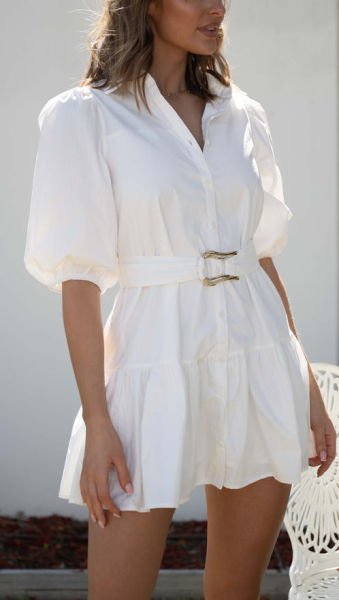 WHITE DRESS
