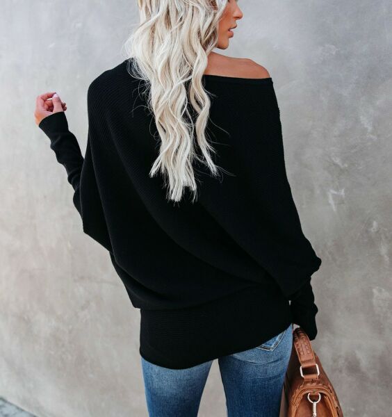 BLACK BLOUSE S - BLACK