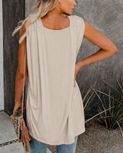STONE BLOUSE M - STONE