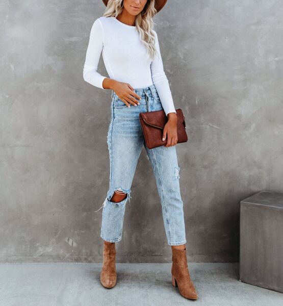 WHITE BLOUSE S - WHITE