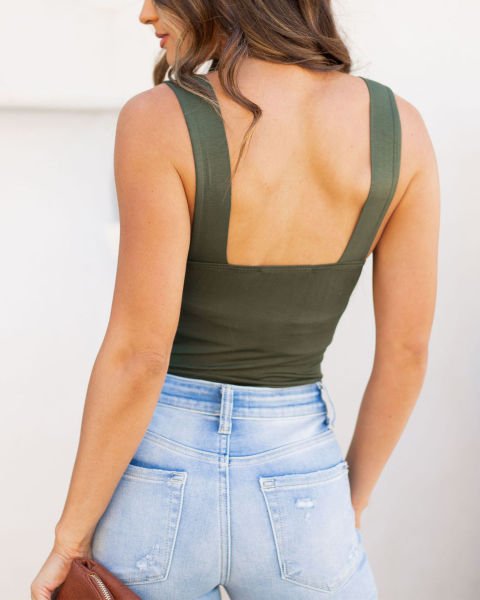 KHAKI VESTTOP