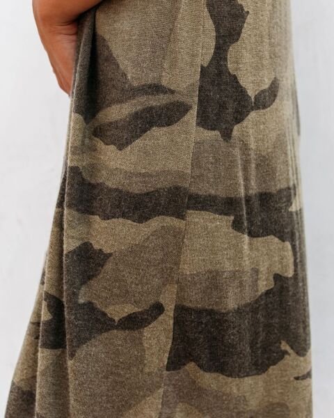 CAMOUFLAGE CARDIGAN