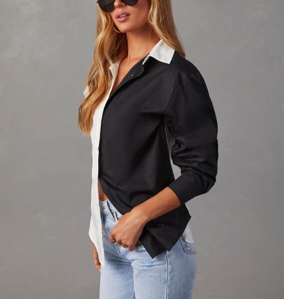 BLACK-WHITE SHIRT