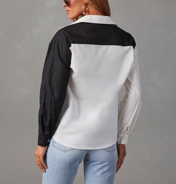 BLACK-WHITE SHIRT
