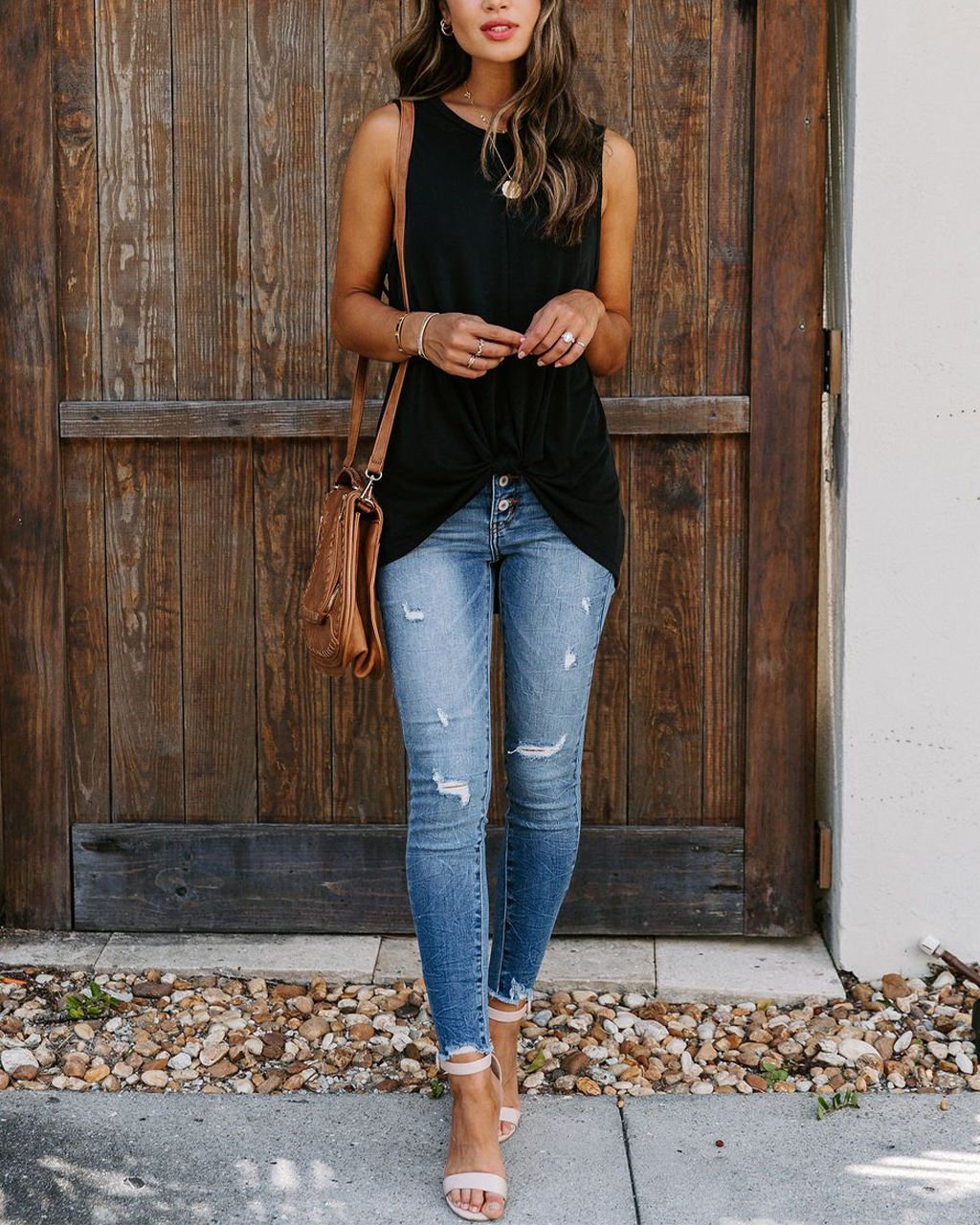 BLACK BLOUSE