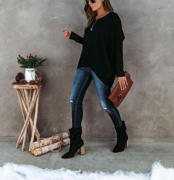 BLACK BLOUSE