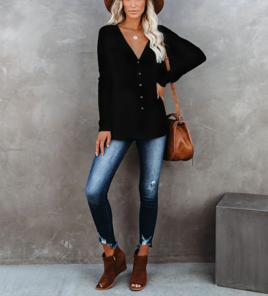 BLACK CARDIGAN