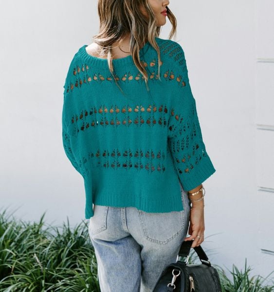 OIL-BLUE SWEATER