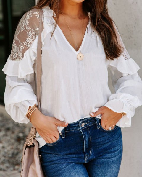 ECRU BLOUSE