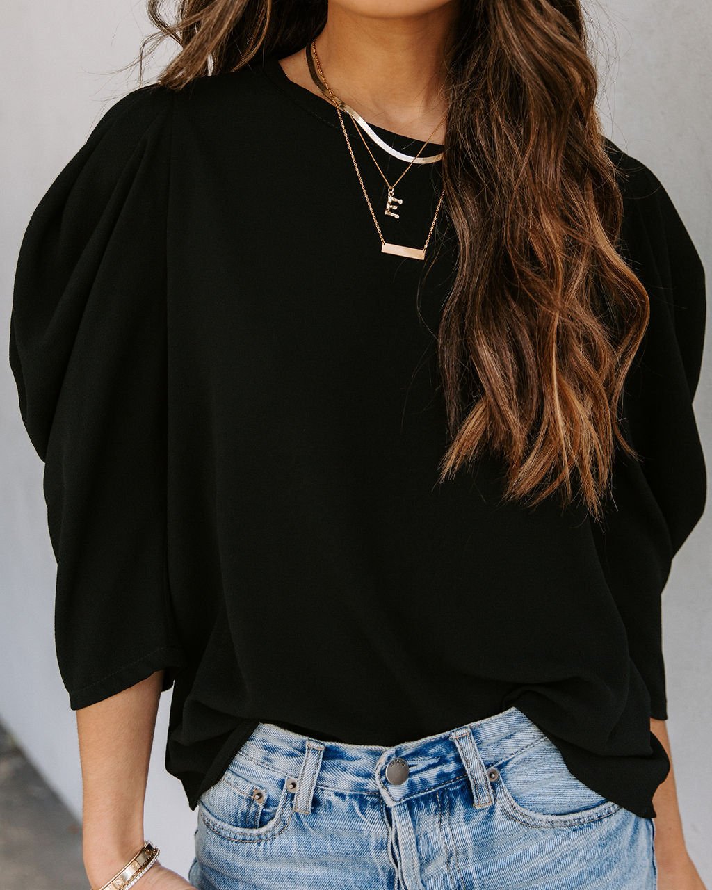 BLACK BLOUSE