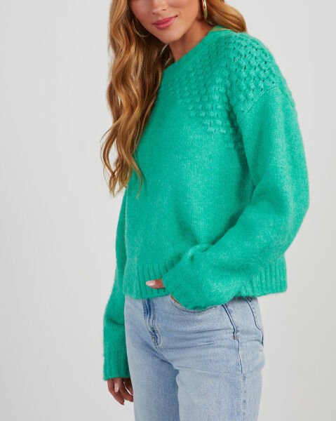 MINT-GREEN SWEATER S - MINT-GREEN