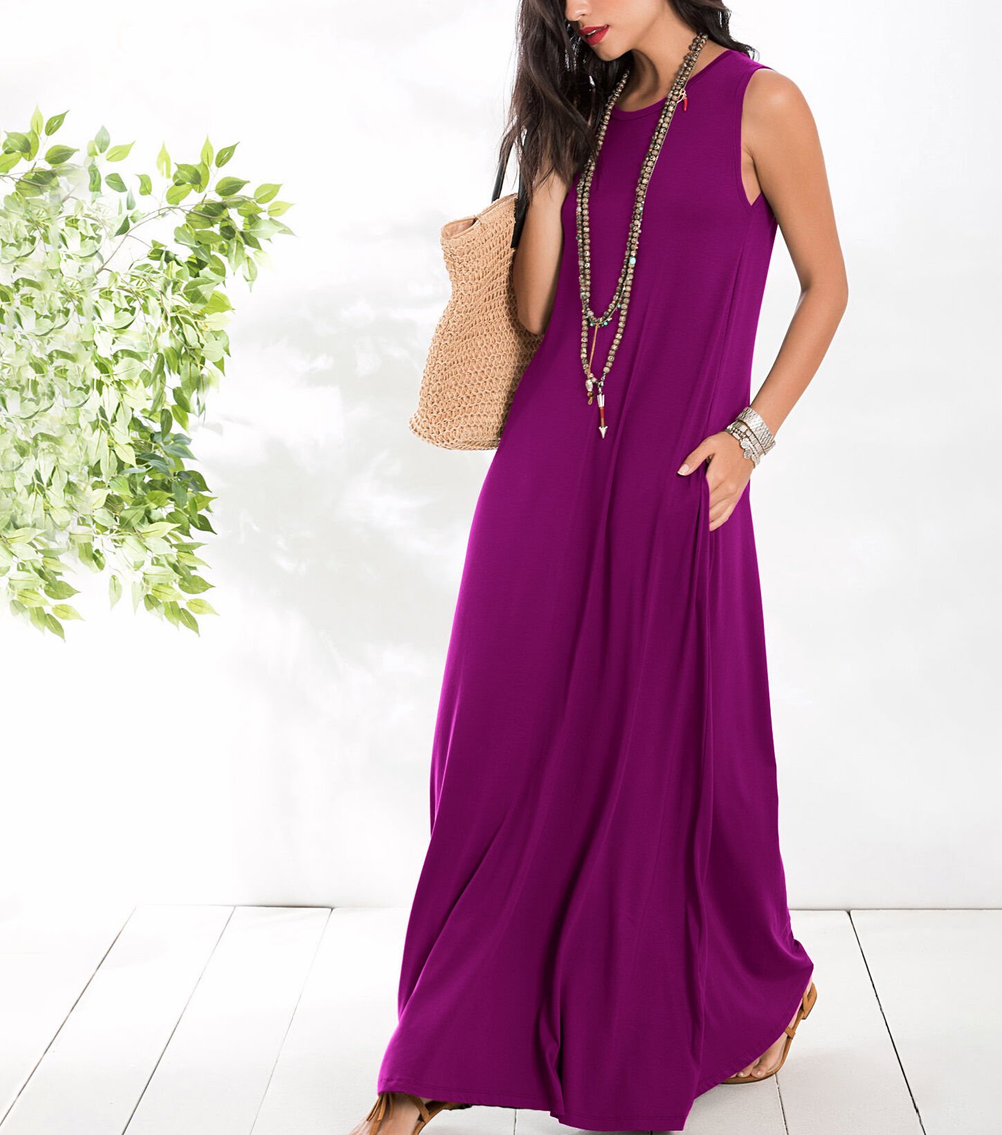 PURPLE DRESS