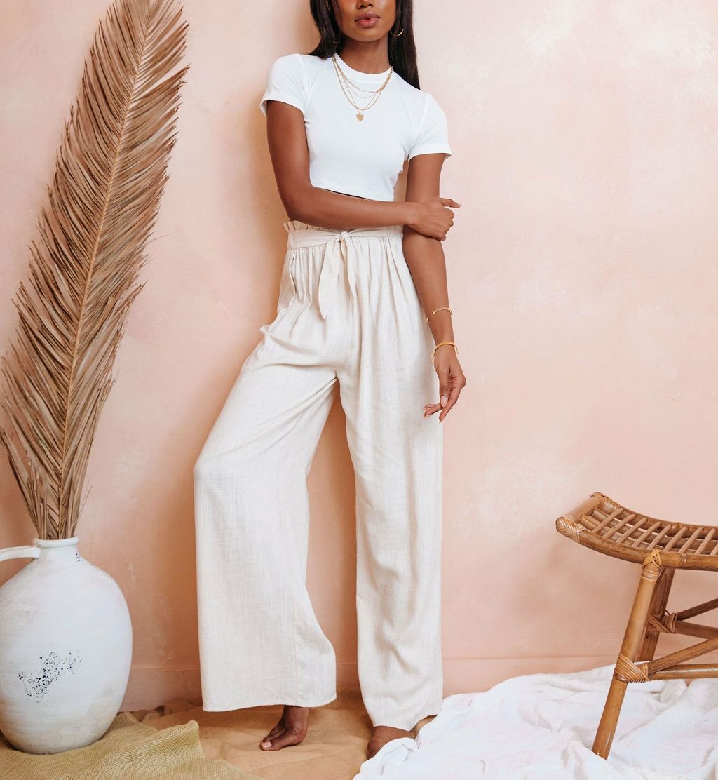 ECRU PANTS