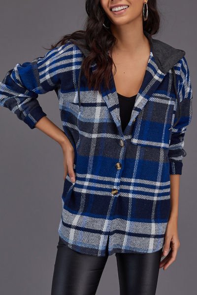 ANTHRACITE-BLUE-PLAID SHIRT