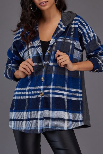 ANTHRACITE-BLUE-PLAID SHIRT