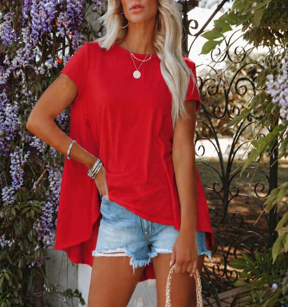 CORAL BLOUSE L - CORAL