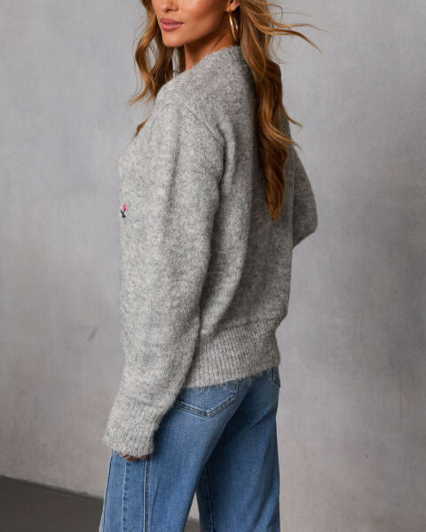 GREY SWEATER XL - GREY