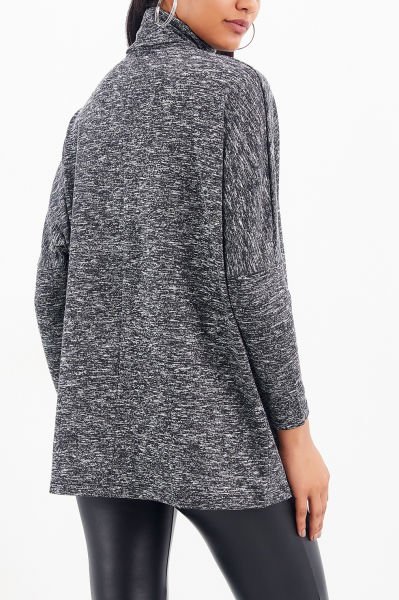 ANTHRACITE-MELANGE SWEATER