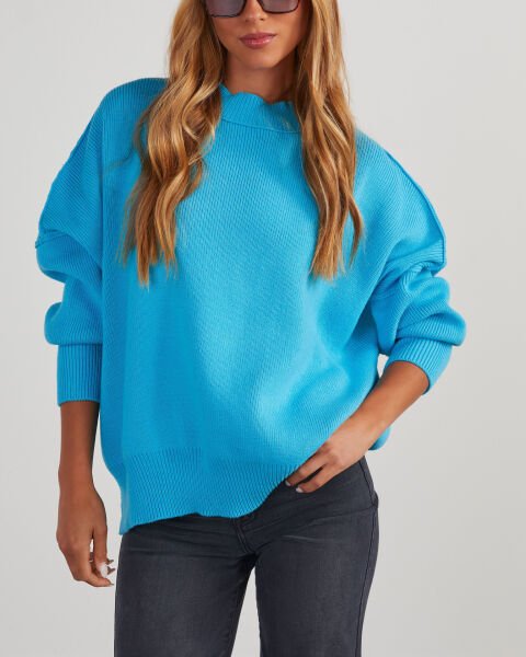 NEON-BLUE SWEATERS