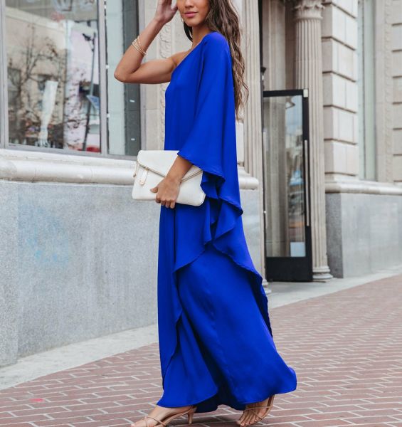 ROYAL-BLUE DRESS