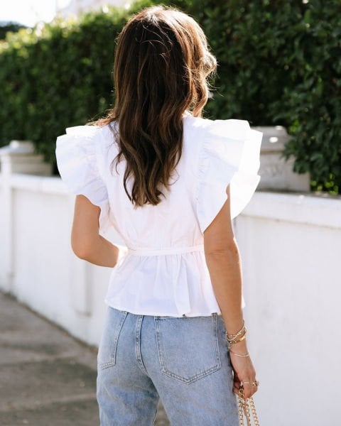 WHITE BLOUSE