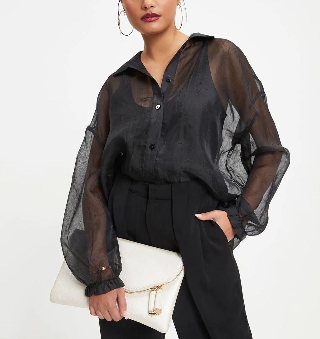 BLACK SHIRT M - BLACK
