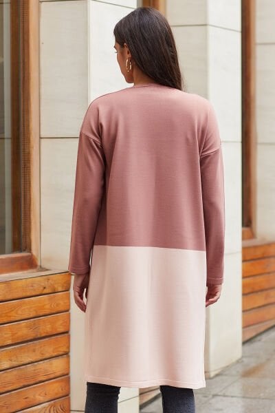 ROSE-POWDER CARDIGAN