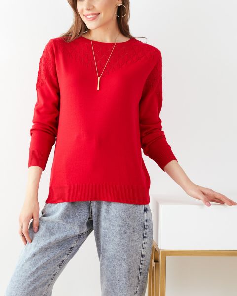 RED SWEATER