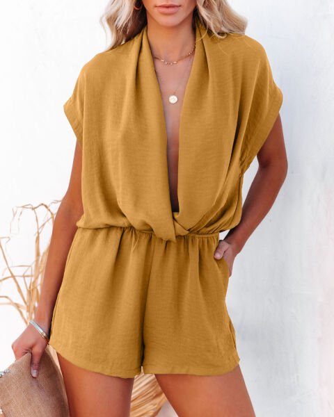 MUSTARD ROMPER