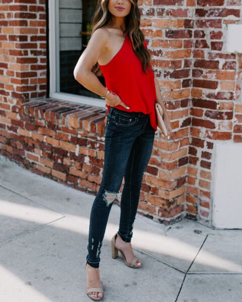 RED BLOUSE