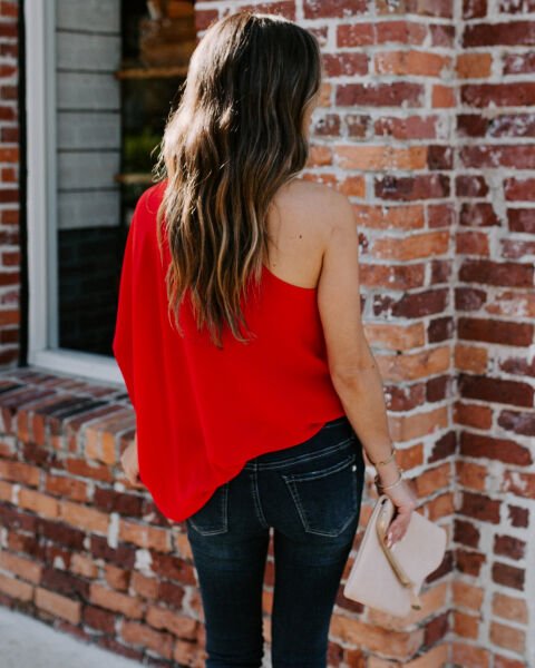 RED BLOUSE