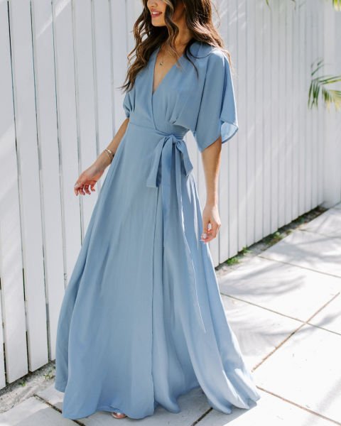 BLUE DRESS