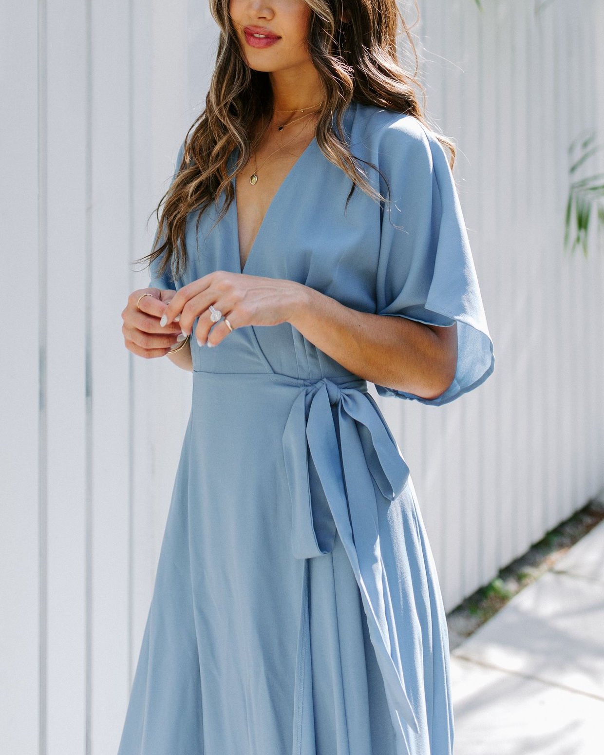 BLUE DRESS