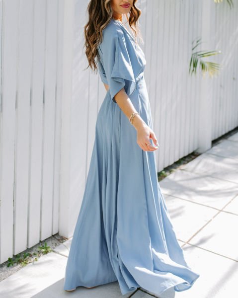 BLUE DRESS
