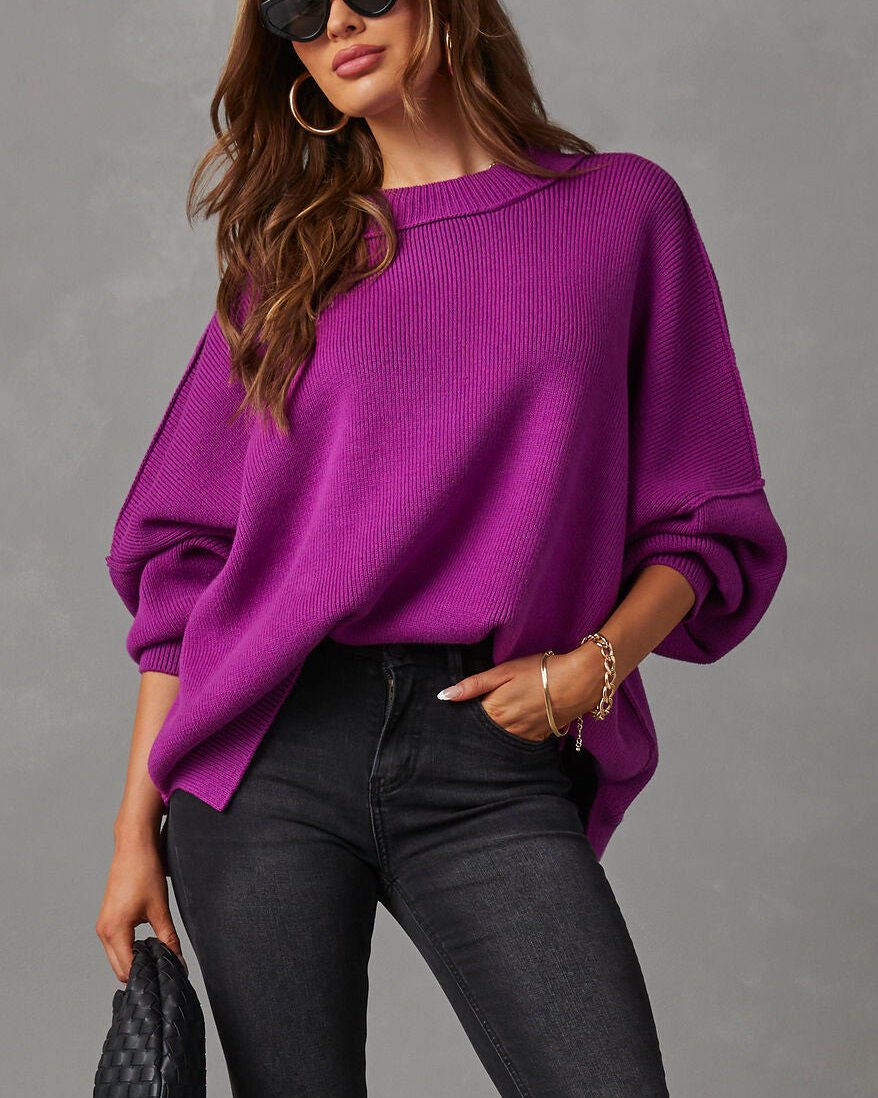 PURPLE SWEATERS