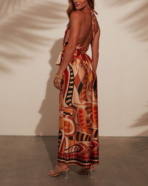 MULTICOLOR-PRINTED JUMPSUIT