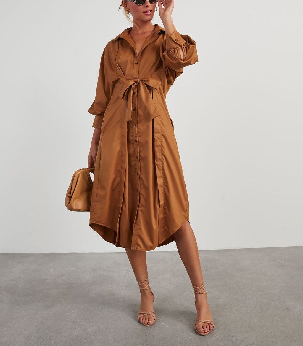 CAMEL DRESS XL - CAMEL