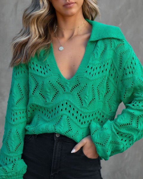 GREEN SWEATERS