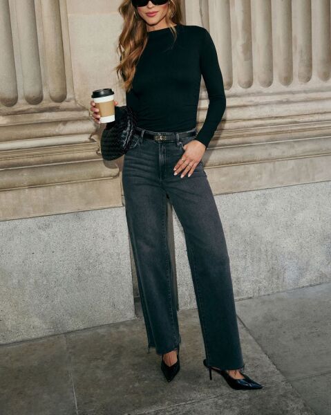 BLACK BLOUSE XL - BLACK