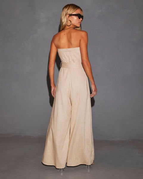 BEIGE JUMPSUIT