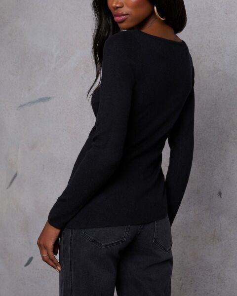 BLACK BLOUSE M - BLACK