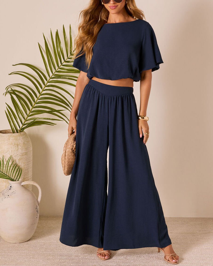 NAVY PANTS M - NAVY